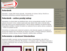 Tablet Screenshot of fotoramik.com